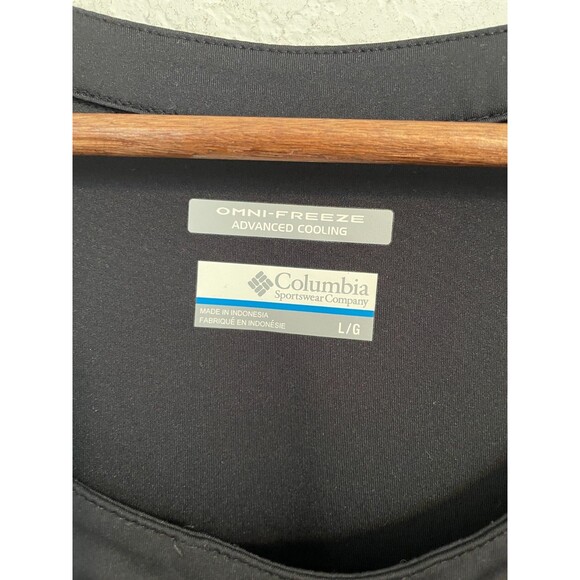 Columbia Sportswear PFG Athletic Omni-Freeze Advanced Cooling Black Tank Dress L - Picture 4 of 7